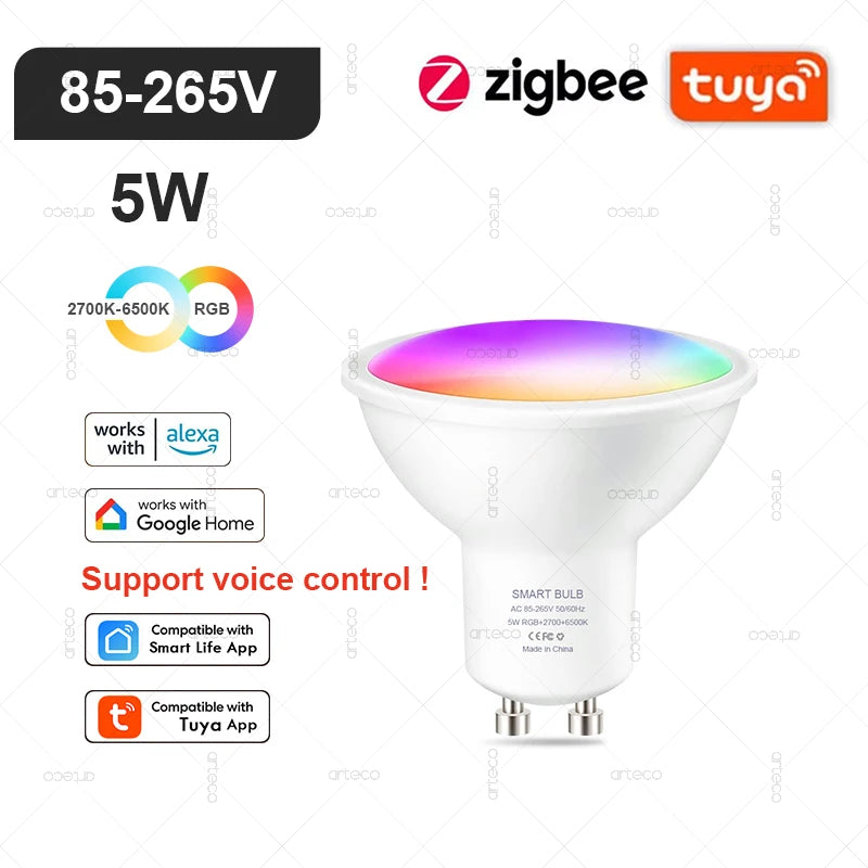 Wireless Bluetooth LED Smart Light Bulbs