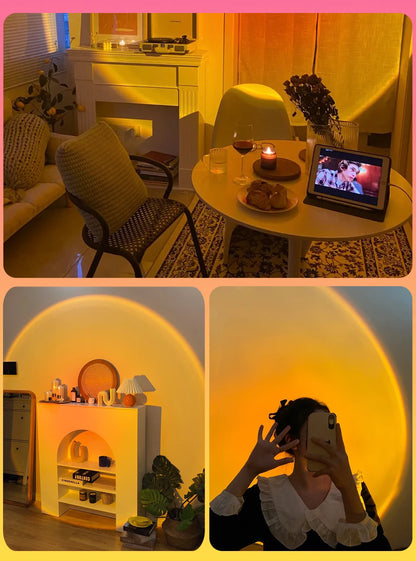 USB Powered Sunset Projector Lamp