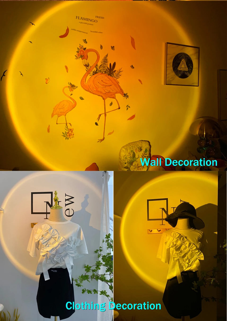 USB Powered Sunset Projector Lamp