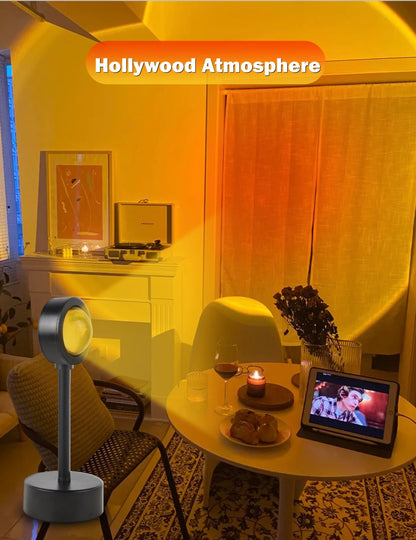 USB Powered Sunset Projector Lamp