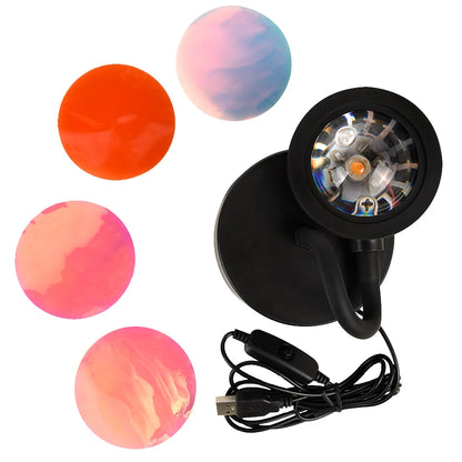 USB Powered Sunset Projector Lamp