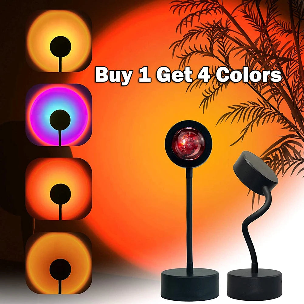 USB Powered Sunset Projector Lamp