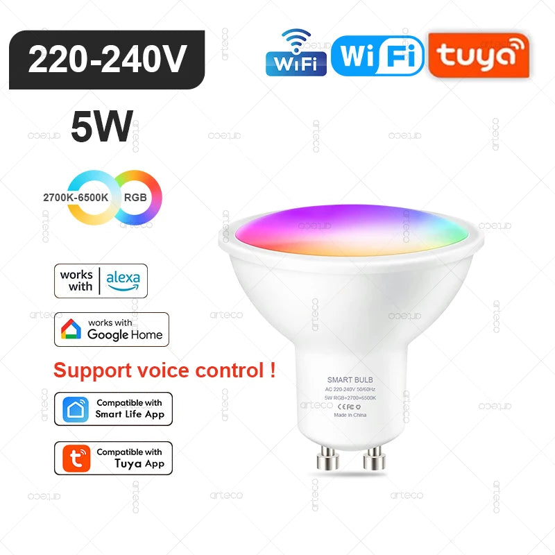 Wireless Smart Bluetooth LED Light Bulbs