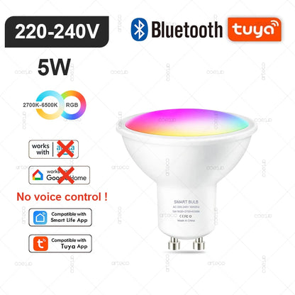 Wireless Smart Bluetooth LED Light Bulbs