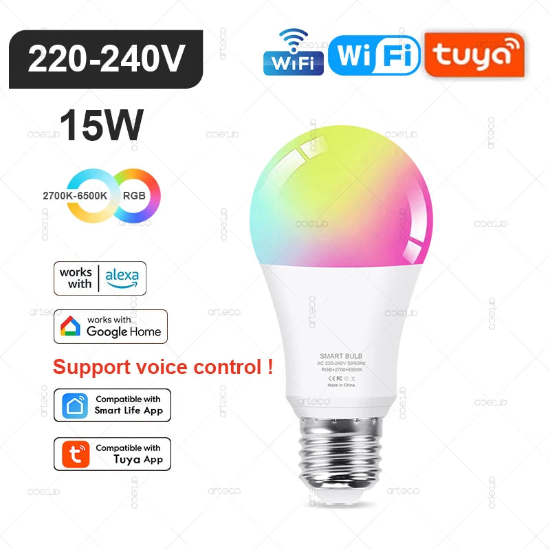 Wireless Bluetooth LED Smart Light Bulbs