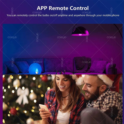 Wireless Bluetooth LED Smart Light Bulbs