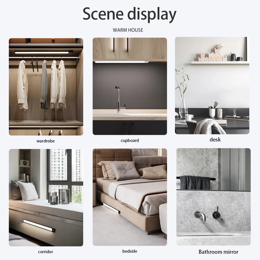 Motion Sensored LED Cabinet Lights