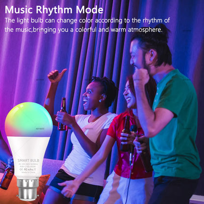 Smart Wireless Bluetooth LED Light Bulbs