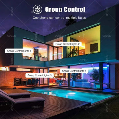 Wireless Bluetooth LED Smart Light Bulbs