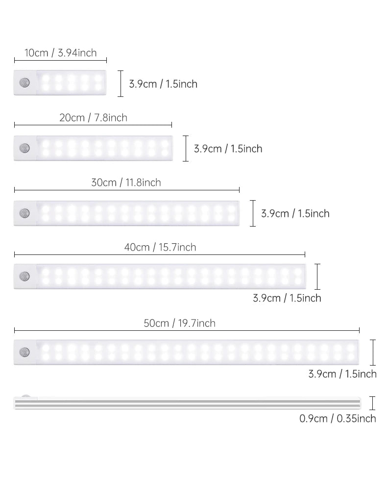 Motion Sensored LED Cabinet Lights