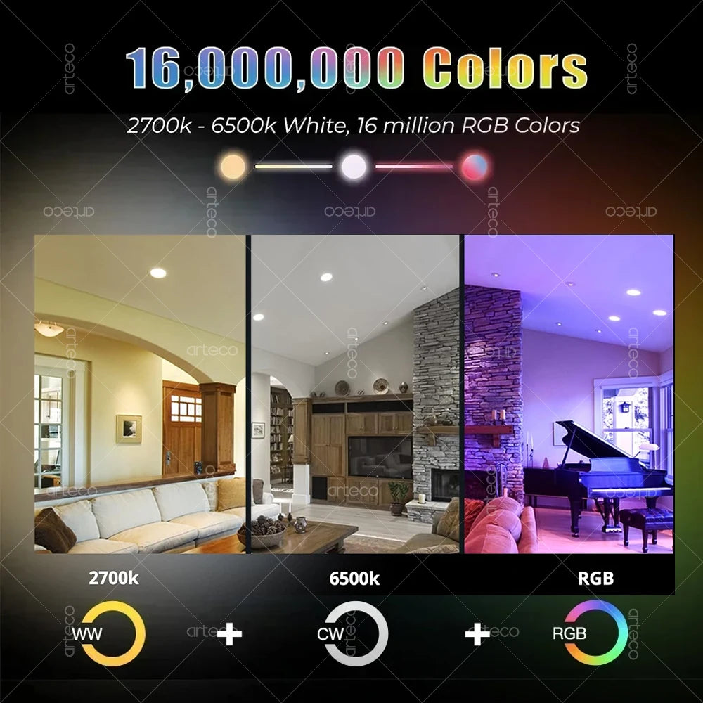 Wireless Bluetooth LED Smart Light Bulbs