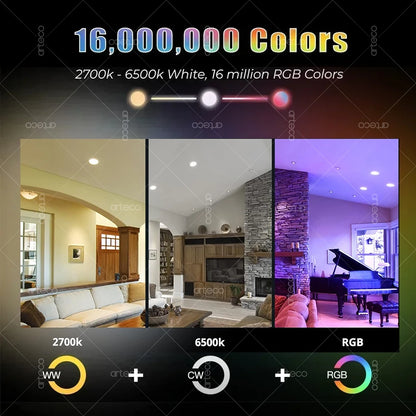 Wireless Smart Bluetooth LED Light Bulbs
