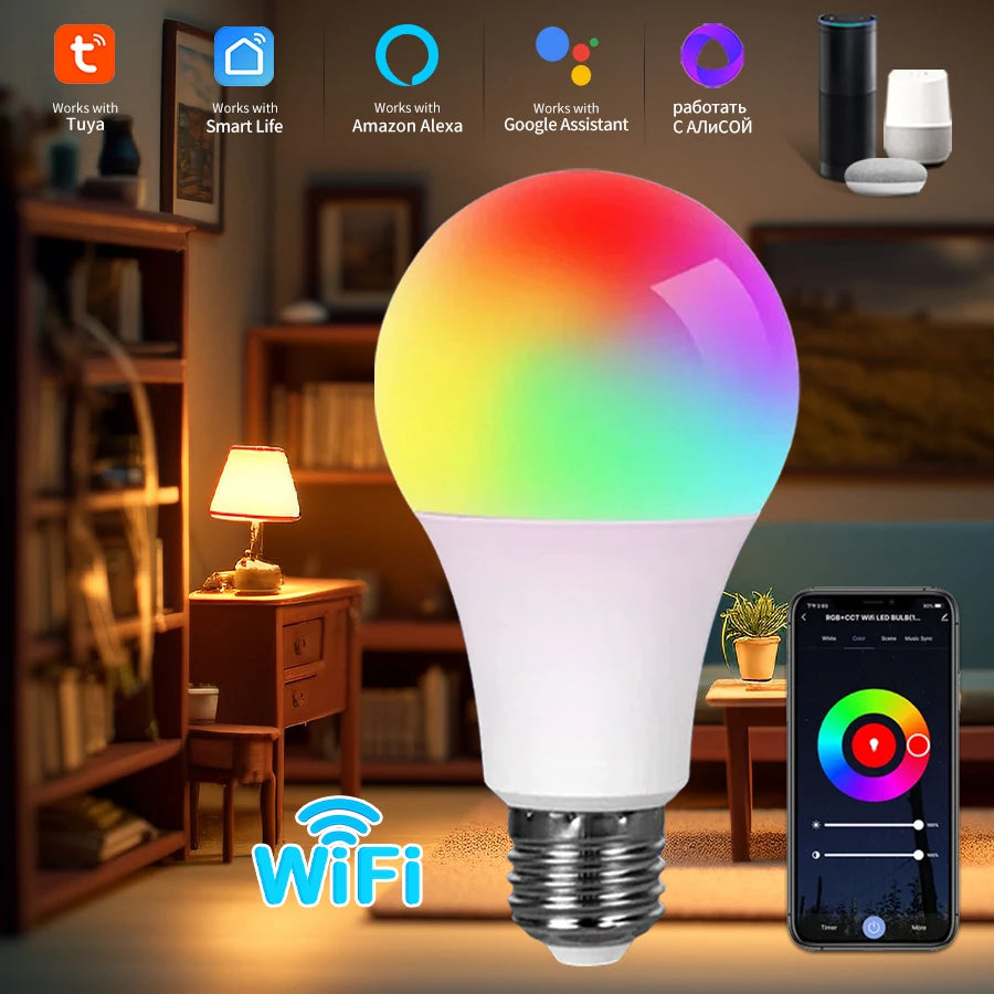 Wireless Bluetooth LED Smart Light Bulbs